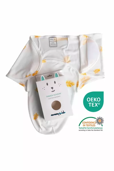 0 - 4 месеца Цветен бебешки плик с лепенки, нов сезон, памук % (с сертификат OEKO TEX CIF)