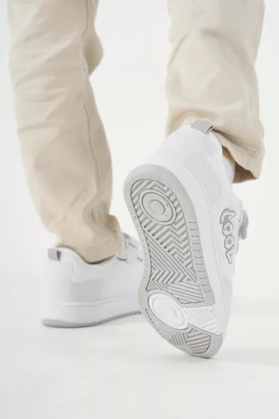 Cool Connel Sneaker Suola Ortopedica Unisex Bambini Sneakers BIANCO