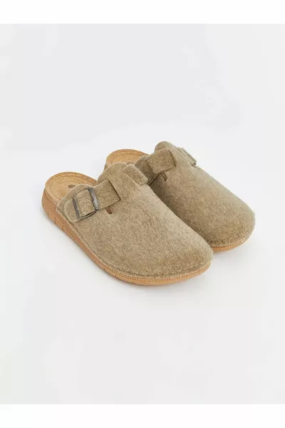 لون الرمل شعر اصبع القدم مغلقة مشبك سابو الاستخدام اليومي العظام للجنسين النعال