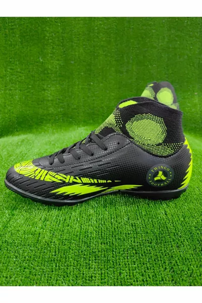 الجوارب الملونة حية Astroturf وأحذية كرة القدم