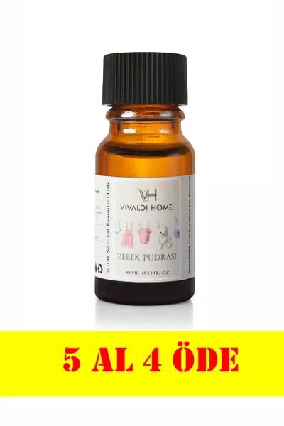 Baby Powder Essential Oil, Incense Burner Oil, Natural Essential Oil, Room Fragrance, Aromatherapy Oil, Essential Oil