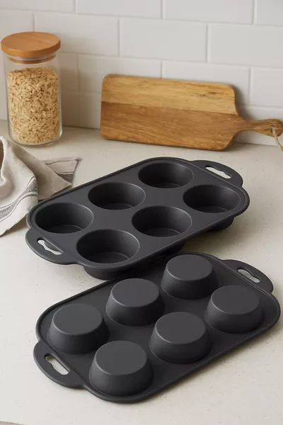 6er Silikon Airfryer Muffinbackform