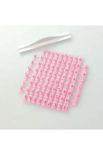 Bunter Plätzchen- und Fondantschriftstempel, mit Türkischen Zeichen, Lustig und Praktisch