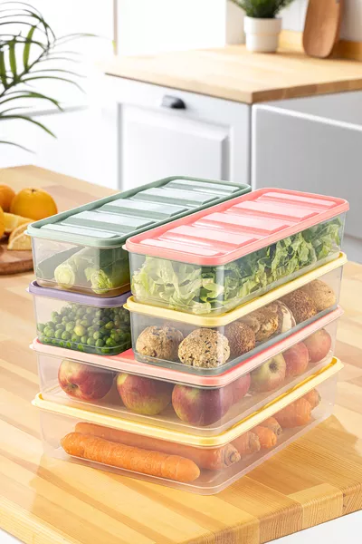 Органайзер и контейнер для хранения для холодильника/морозильника Stella на 6 секций