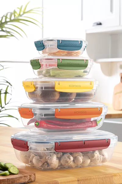 Locker Save 5'li Saklama Kabı