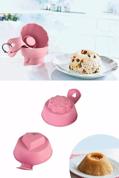 Практичный набор форм для риса и халвы на 2 порции