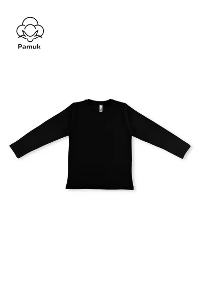 Girls and Boys Children 6-Piece Set Basic Design Plain Seasonal Long Sleeve T-Shirt Bodysuit (St-3)