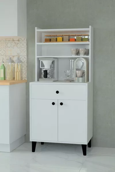 Armadio Irem angolare multifunzione per il caffè