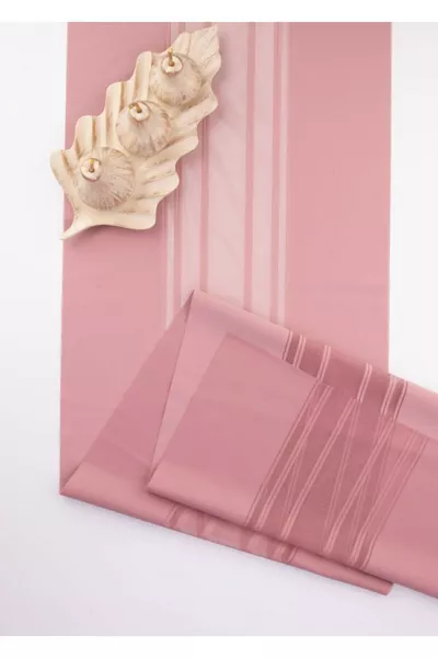 Chemin de table rose poudré Napperon américain 