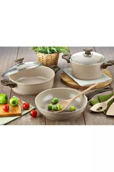 Ensemble de casseroles en granit Safran 5 pièces