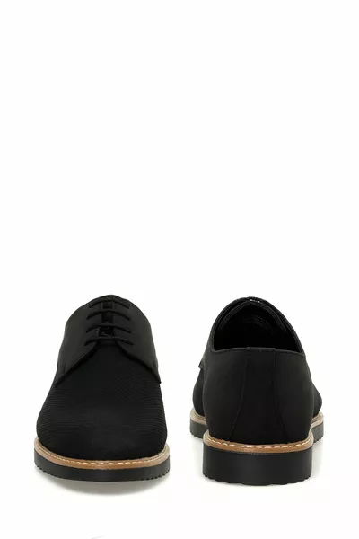 .M 4FX Черни мъжки класически обувки