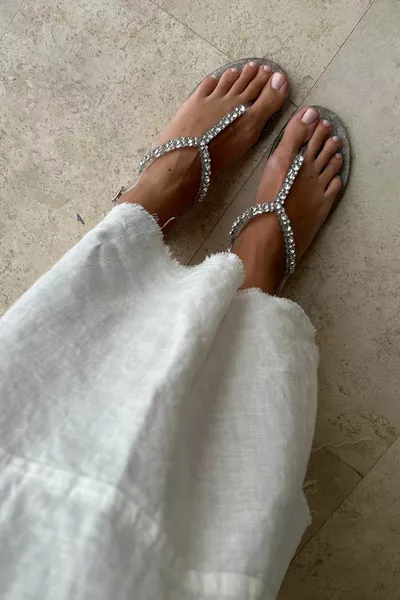 صندل جيلي شفاف 