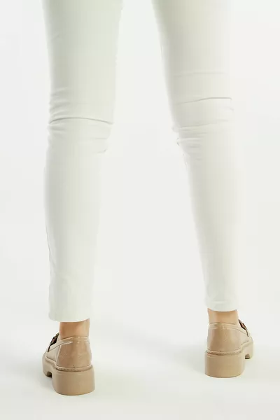 حذاء لوفر نباتي نسائي   مليار Ayk 