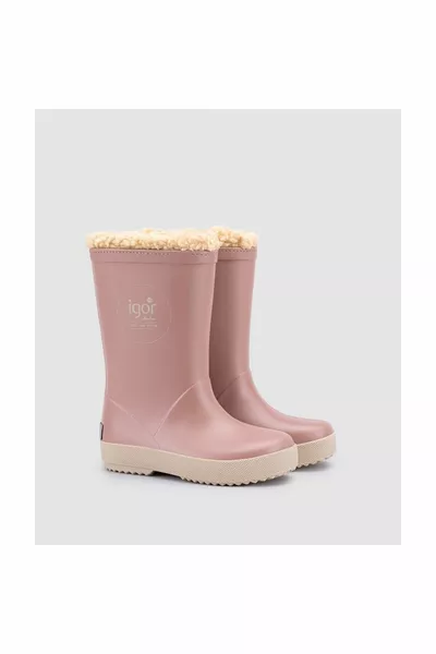 Bottes de pluie en fourrure pour enfants  Splash Dk Borreguıto