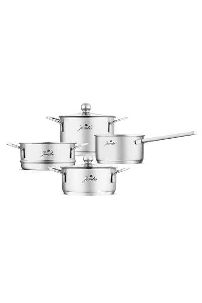 طقم أواني طهي من الفولاذ الصغير من 6 قطع للأطفال