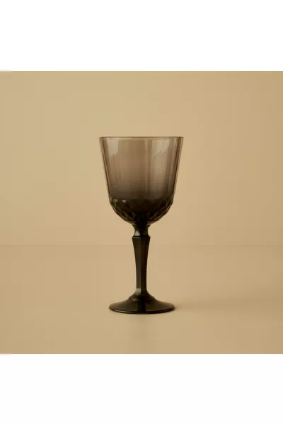 Набор из 6 бокалов Colore Kesme антрацитовый ( мл)