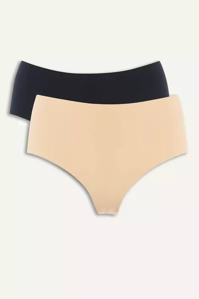 سروال داخلي هيبستر مزدوج بتقنية القطع بالليزر من Fall in Love AU