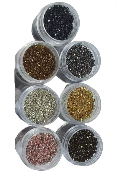 Miyuki Delica Special Coated Kralen Set - Met Weefgetouwringclip