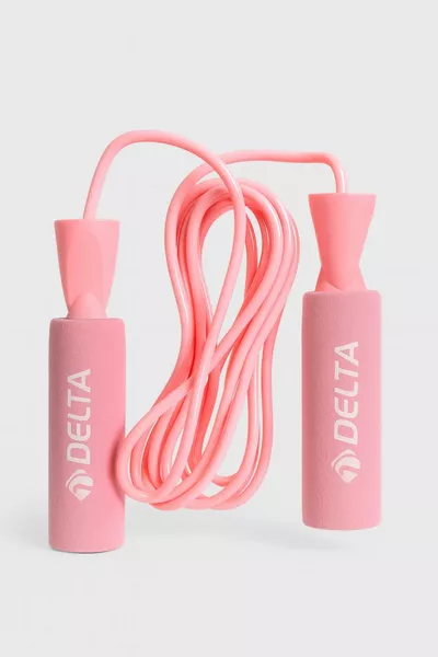 Deluxe Adjustable Jump Rope with Sponge Handles and Bearings