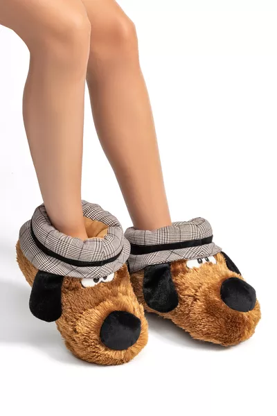 موومو حذاء نسائي، حيوان نقّال للرجال، لون بني، مقاس /