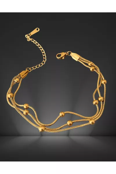 Стальной браслет Dorikalı из трёх частей
