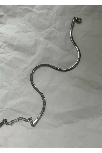 Steel Unisex Italian Chain Bracelet