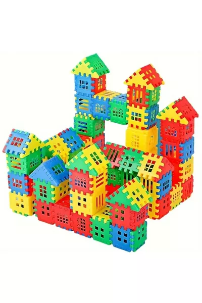Puzzle City 3D Building and Design Blocks Educational Toy