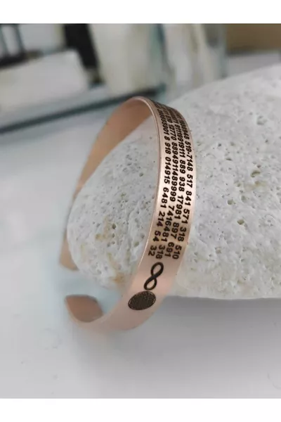 الأرقام القديمة تسلسلات الأرقام خلفية عين أو آية الكرسي سوار الحظ النحاسي