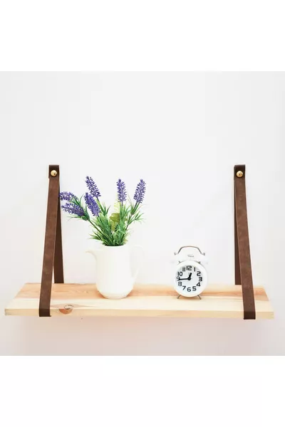 Deri Yatak Odası Dekor Set Yatak Başlığı Komidin Dergilik Saksılık Set