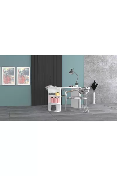 NIHAL MANICURE TABLE, PROSTHETIC-NAIL TABLE, MAKEUP TABLE