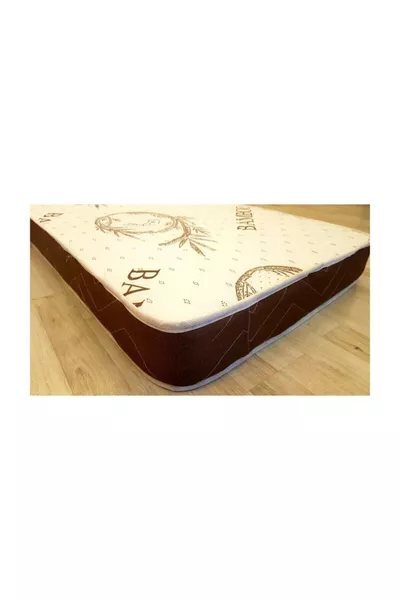 سرير طفل من البامبو X سم، مرتبة ناعمة فاخرة علاجية للأطفال، سرير مهد، سرير ملعب