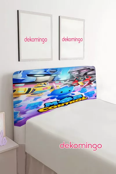 Детский подъемный комплект с рисунком Трансформеров для кровати с изголовьем