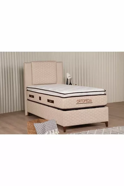 أرثوبيديا سرير مرن بألواح ودعائم وسرير زنبركي (لا يشمل القاعدة والرأس)