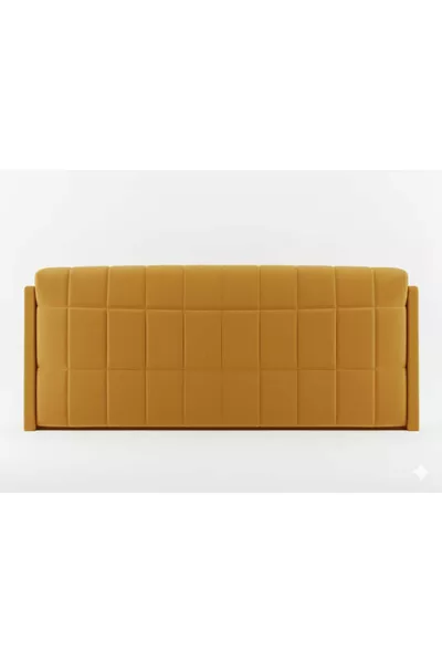 Double bed headboard cover with sponge padding