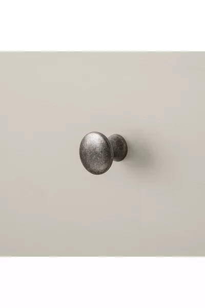 خزانة بأدراج ثلاث، مطلية باللون الرمادي الفاتح-البيج، سم