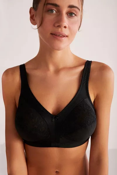 Reggiseno Modellante Donna Barbara Nero
