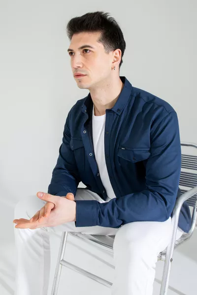 Slim Fit Jeans - Kot Erkek Gömlek