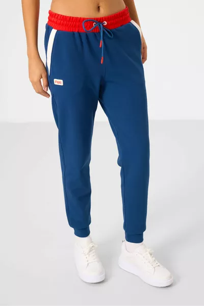 Parliament Hooded Cotton Color Block Women's Tracksuit - 