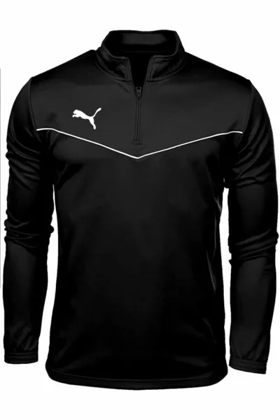 سويت شيرت رجالي Teamrise بسحّاب علوي  أسود