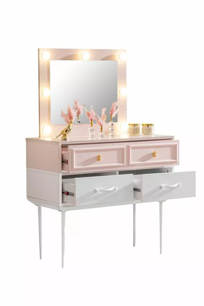 Rosa Jongenskamer - 3-Deurs Kast, Bed, Nachtkastje, Bureau, Ladekast