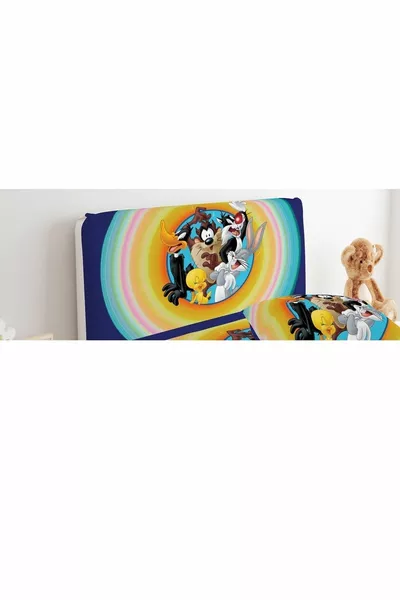 Baza Başlık Kılıfı Çizgi Karakterleri Taz