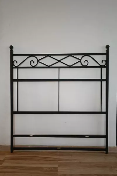 Tribe Single-Person Wrought Iron Headboard