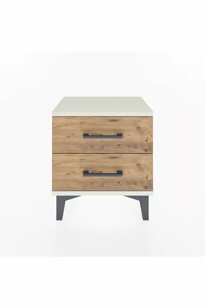 أرجس كومودين بصحّتين درج من عقيق القمر والصنوبر