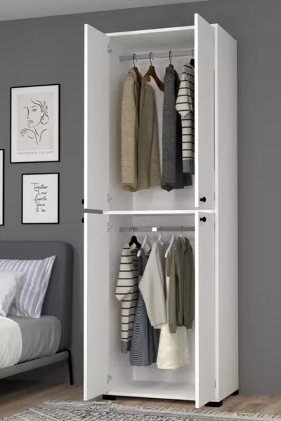 Bucharest No.1 2-Door Youth Room Wardrobe