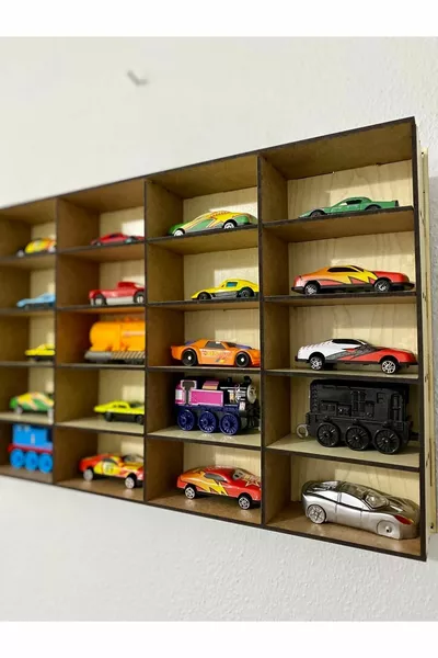 Scaffale Auto per Cameretta veicolo Montessori