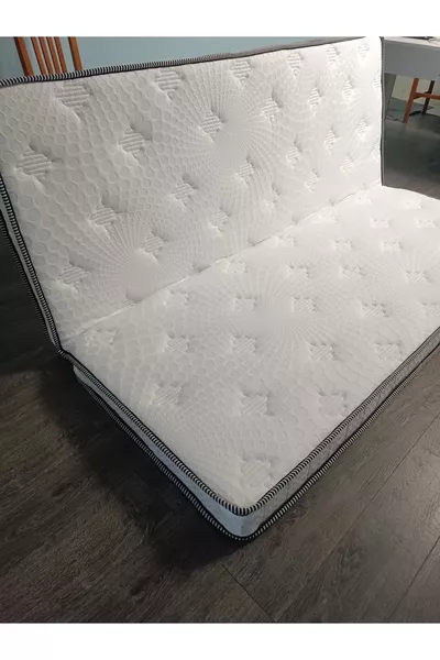 سرير إسفنجي قابل للطي بقياس سم مفتوح