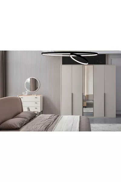 LANIS Bedroom Set, 5-Door