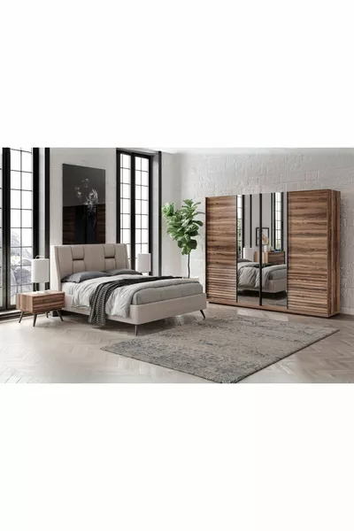 Cotta Brown Bedroom Set