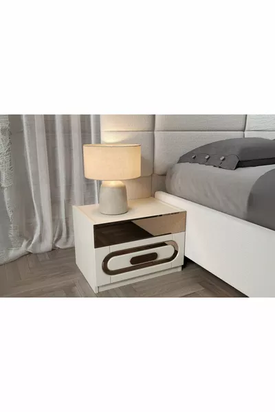 Sunny Cream Nightstand