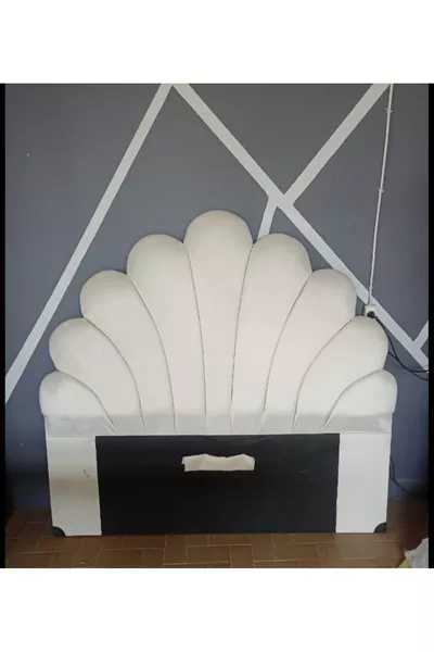 Double Bed Base Headboard
